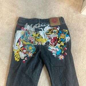 ED Hardy 38W Japan Jeans